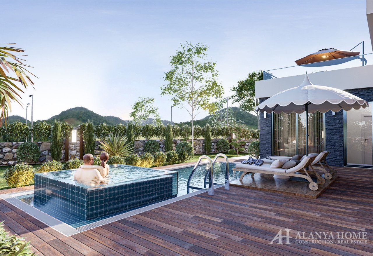 Villas for sale in Rumi Villas in Injekum Alanya Antalya Turkey